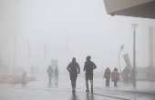 Heavy fog covers much of Britain