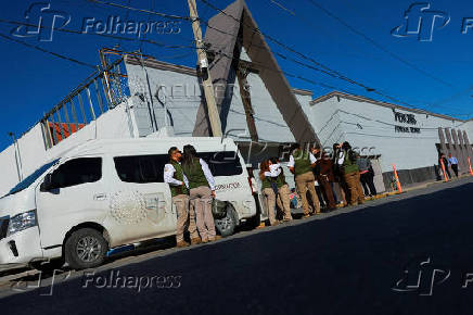 Funeral of Mexican immigration agent in Ciudad Juarez