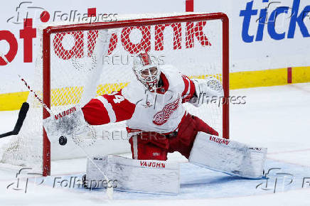 NHL: Detroit Red Wings at Winnipeg Jets