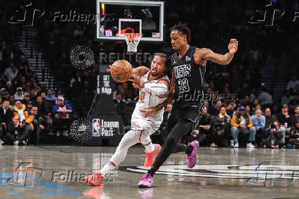 NBA: New York Knicks at Brooklyn Nets