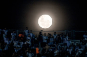 Partida entre Botafogo e Universitario vlida pela Taa Conmebol Libertadores.