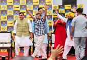 Delhi CM Kejriwal receives temporary bail in a liquor policy case in New Delhi