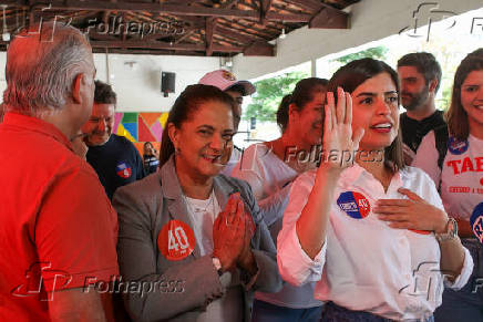 A Vice de Tabata Amaral, Lcia Frana e o ministro Mrcio Frana, votaram no colgio eleitoral Ludovina Creddio Peixoto