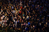 Protest against management of emergency response to the deadly floods in Valencia