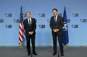 US Secretary of State Antony Blinken holds Ukraine talks with NATO chief in Brussels