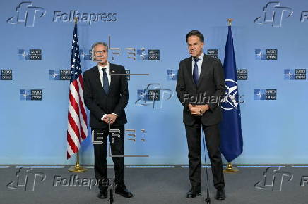 US Secretary of State Antony Blinken holds Ukraine talks with NATO chief in Brussels