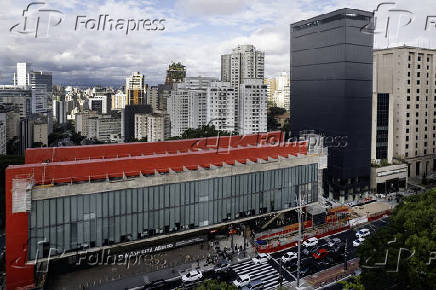 Abertura do prdio anexo do MASP, em So Paulo (SP)