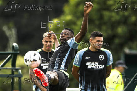 Entrenamiento del equipo brasileo Botafogo