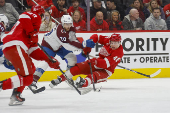 NHL: Colorado Avalanche at Detroit Red Wings