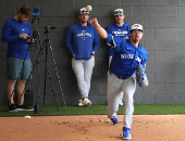 MLB: Toronto Blue Jays-Workouts