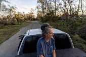 Aftermath of Hurricane Helene in Steinhatchee, Florida