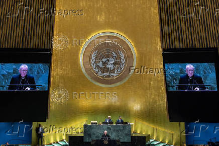 World leaders take part in the 79th annual U.N. General Assembly high-level debate