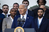 President Biden welcomes Boston Celtics to White House