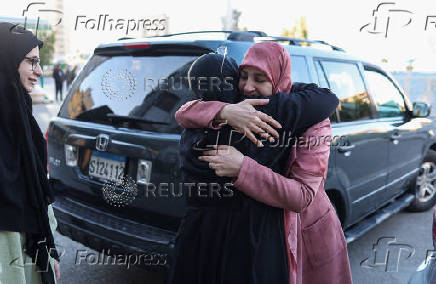 Displaced Lebanese, who had fled to Iraq, prepare to head back home after a ceasefire between Israel and the Lebanese armed group Hezbollah took effect, in Karbala