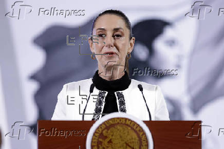 Rueda de prensa de la presidenta de Mxico Claudia Sheinbaum