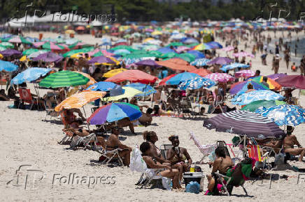 Praia do Flamengo no Rio de Janeiro