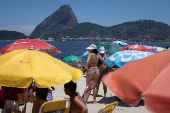 Praia do Flamengo no Rio de Janeiro