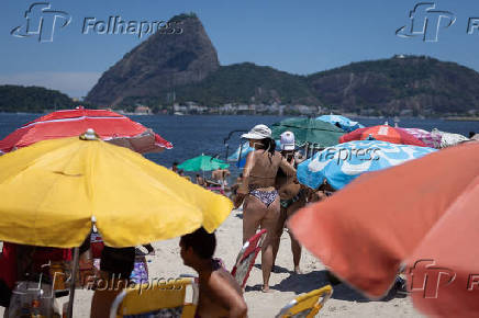 Praia do Flamengo no Rio de Janeiro