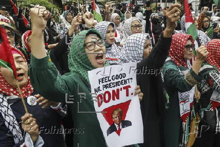 Rally in solidarity with the Palestinians after proposed Israel, Hamas ceasefire deal