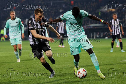 Europa League - PAOK v Slavia Prague