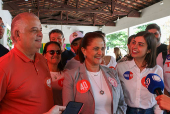 A Vice de Tabata Amaral, Lcia Frana e o ministro Mrcio Frana, votaram no colgio eleitoral Ludovina Creddio Peixoto