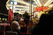 Christmas decorations in Bucharest