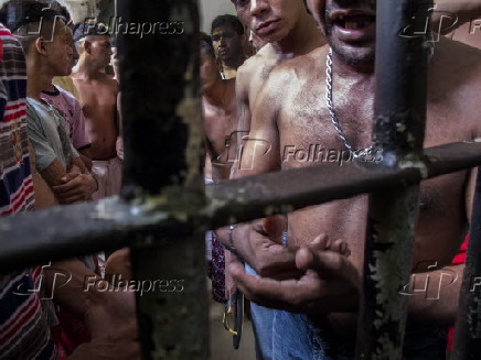 Detentos em presdio do Complexo de Pedrinhas em So Lus