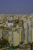 Vista area da cidade de So Paulo (SP)