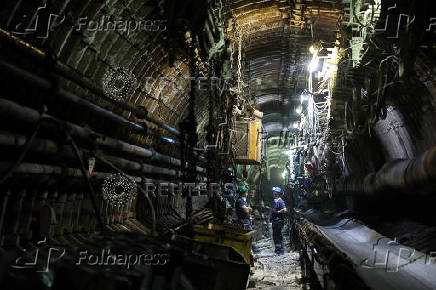 Lubelski Wegiel Bogdanka S.A. coal mine in Bogdanka