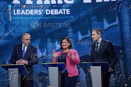 Final General Election 2024 leaders' debate, in Dublin