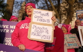 Demonstrations outside Parliament ahead of the Assisted Dying Bill