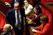 Questions to the government session at the National Assembly in Paris