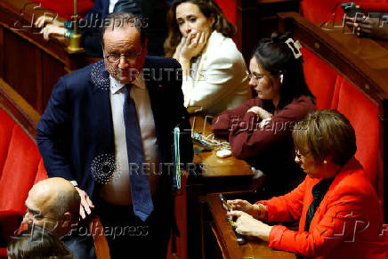 Questions to the government session at the National Assembly in Paris