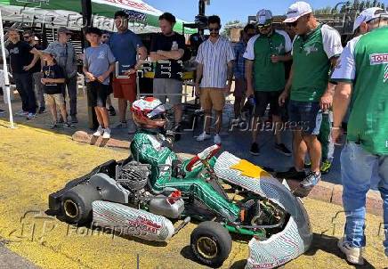 Nico Pino, el piloto chileno que aguarda por el 