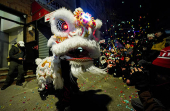 Lunar New Year celebration in New York City's Chinatown