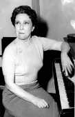 1960A pianista Magdalena Tagliaferro.