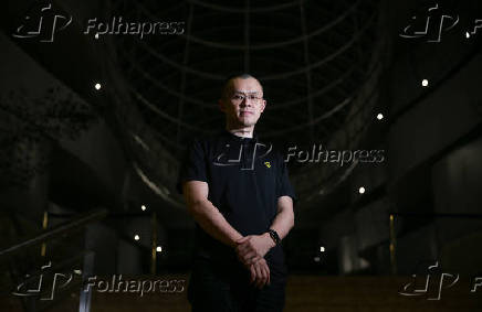 O chins Changpeng Zhao, fundador e CEO da Binance