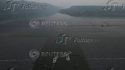 FILE PHOTO: Indonesia inaugurates Southeast Asia's largest floating solar power plant in West Java province