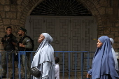 Muslims head to Friday prayers as Christians commemorate Good Friday in Jerusalem