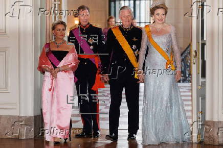 Grand Duke and Duchesse of Luxembourg visit Belgium