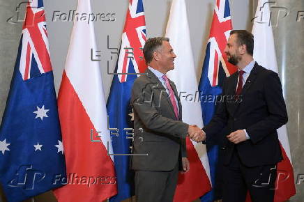 Australian Defence Minister Richard Marles visits Warsaw