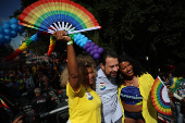 Boulos participa  da Parada LGBTQIA+