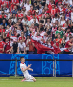 Partida entre Polnia e ustria pela Eurocopa
