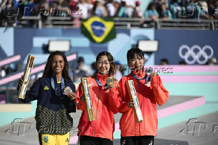 Rayssa ganha o bronze no skate nos Jogos de Paris