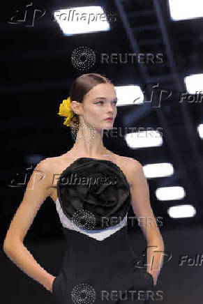 Carolina Herrera Spring/Summer 2025 collection during New York Fashion Week in New York City