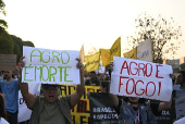 BRASILIA, MANIFESTACAO PELO CLIMA