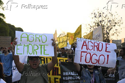 BRASILIA, MANIFESTACAO PELO CLIMA