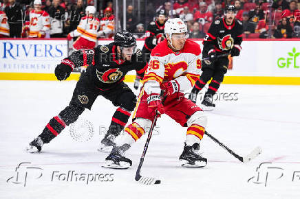 NHL: Calgary Flames at Ottawa Senators