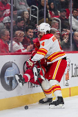 NHL: Calgary Flames at Detroit Red Wings