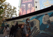 Anti-Israel billboard in Tehran